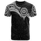 American Samoa Polynesian T-Shirt - Polynesian Tattoo Style For Men/Women