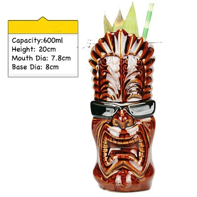 Hawaiian Tiki Mug