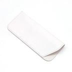 Stylish PU Leather Glasses Case – Portable Protective Pouch for Sunglasses & Eyewear