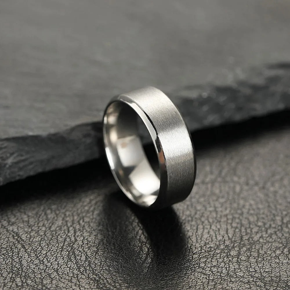 Matte Black Ring