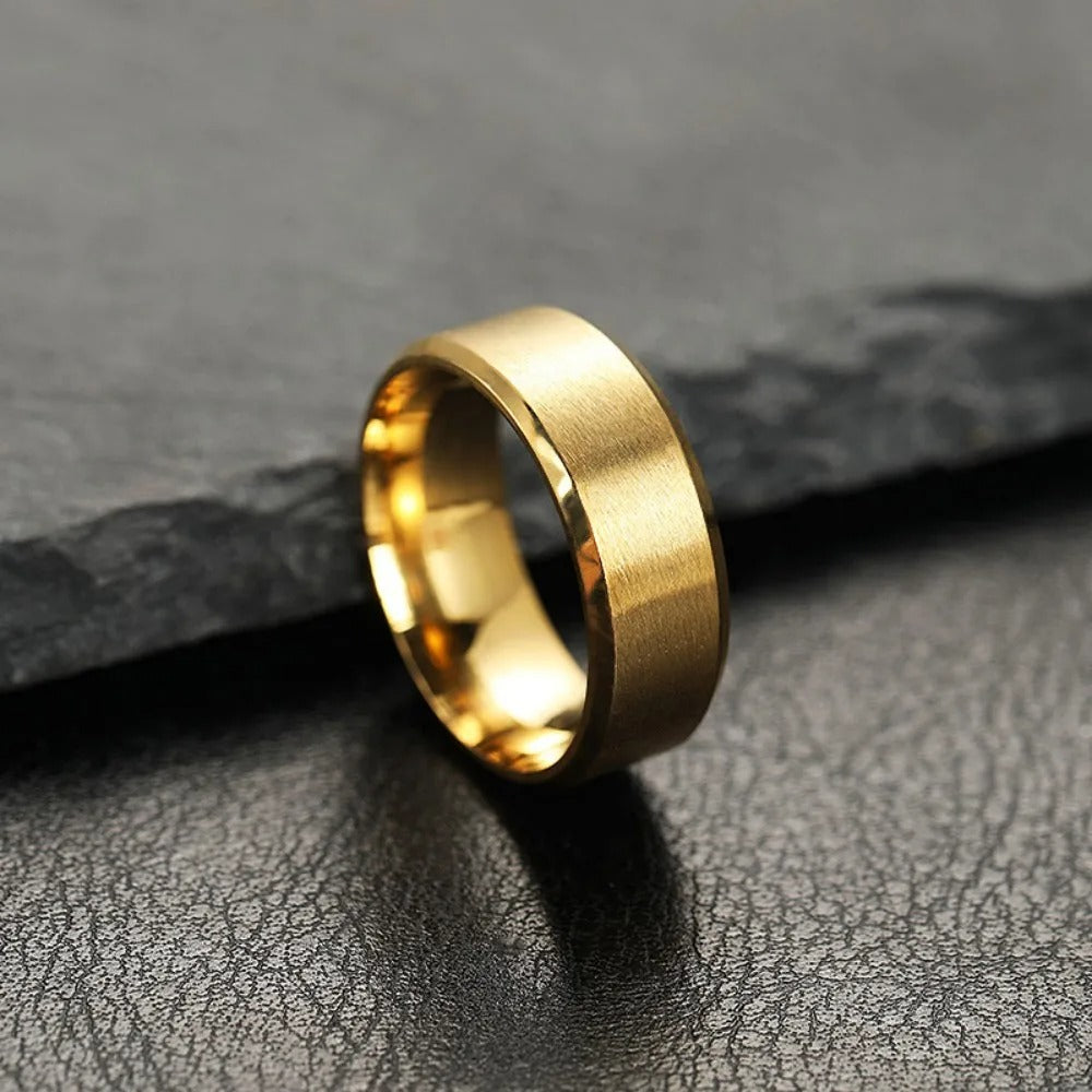 Matte Black Ring