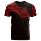 American Samoa Polynesian T-Shirt - Polynesian Tattoo Style For Men/Women