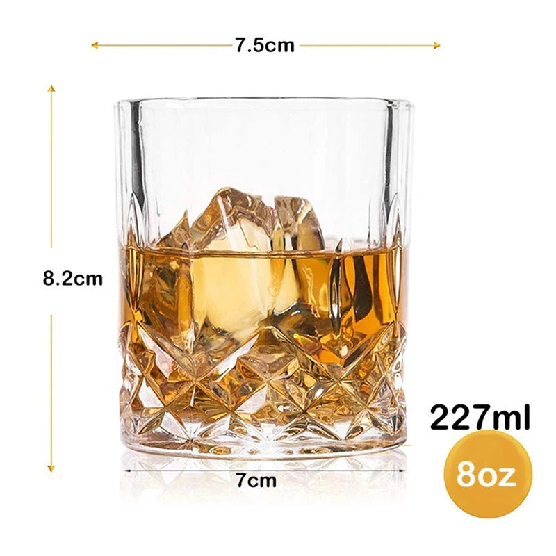 The Gentleman's Glass – Classic Whiskey Tumblers for Refined Tastes
