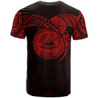 American Samoa Polynesian T-Shirt - Polynesian Tattoo Style For Men/Women