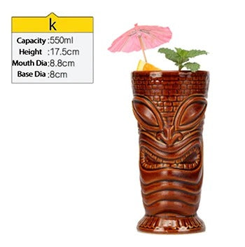 Hawaiian Tiki Mug