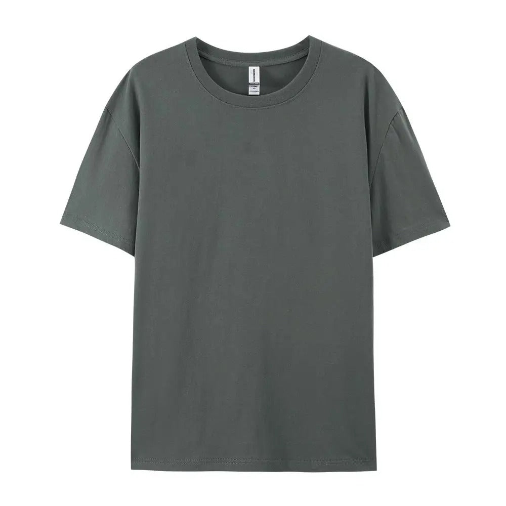 100% Cotton Solid T-Shirts For Men/Women