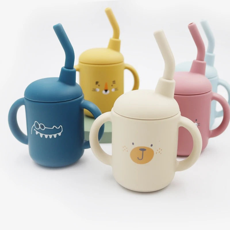 Baby Silicone Sippy Cup For Kid