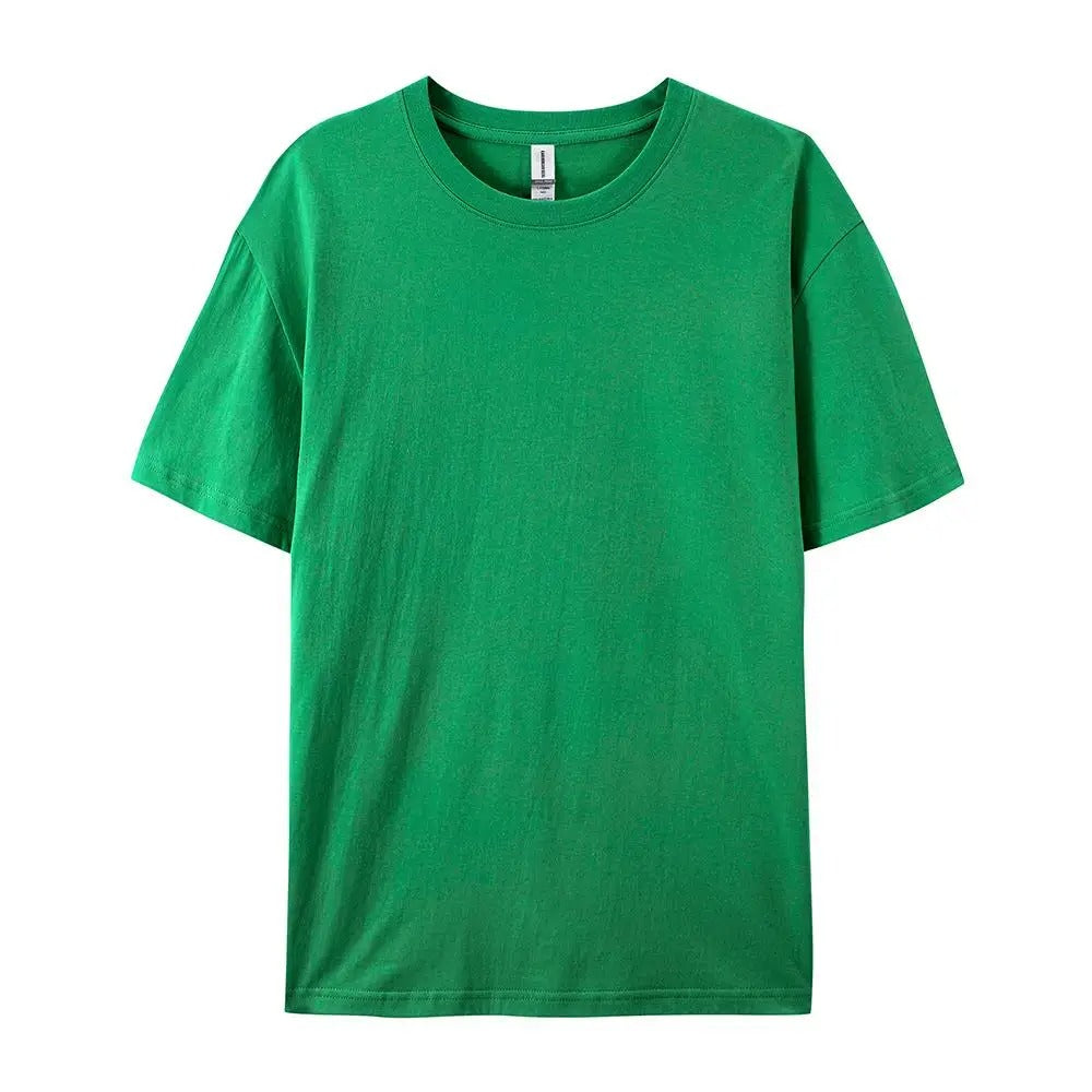 100% Cotton Solid T-Shirts For Men/Women