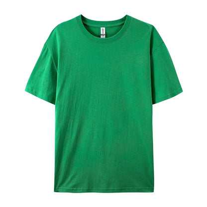 100% Cotton Solid T-Shirts For Men/Women