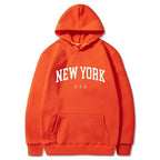New York Pullover Hoodie For Men/Women