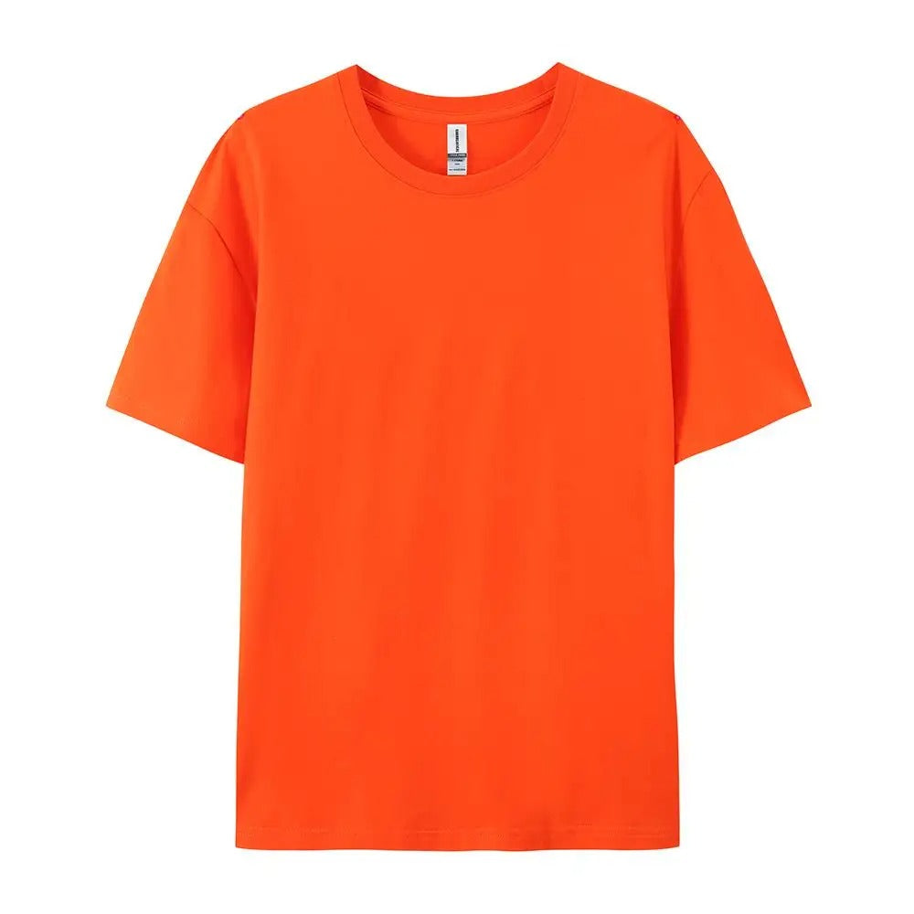 100% Cotton Solid T-Shirts For Men/Women
