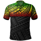 Polynesian Tribal Pattern Polo Shirt For Men/Women
