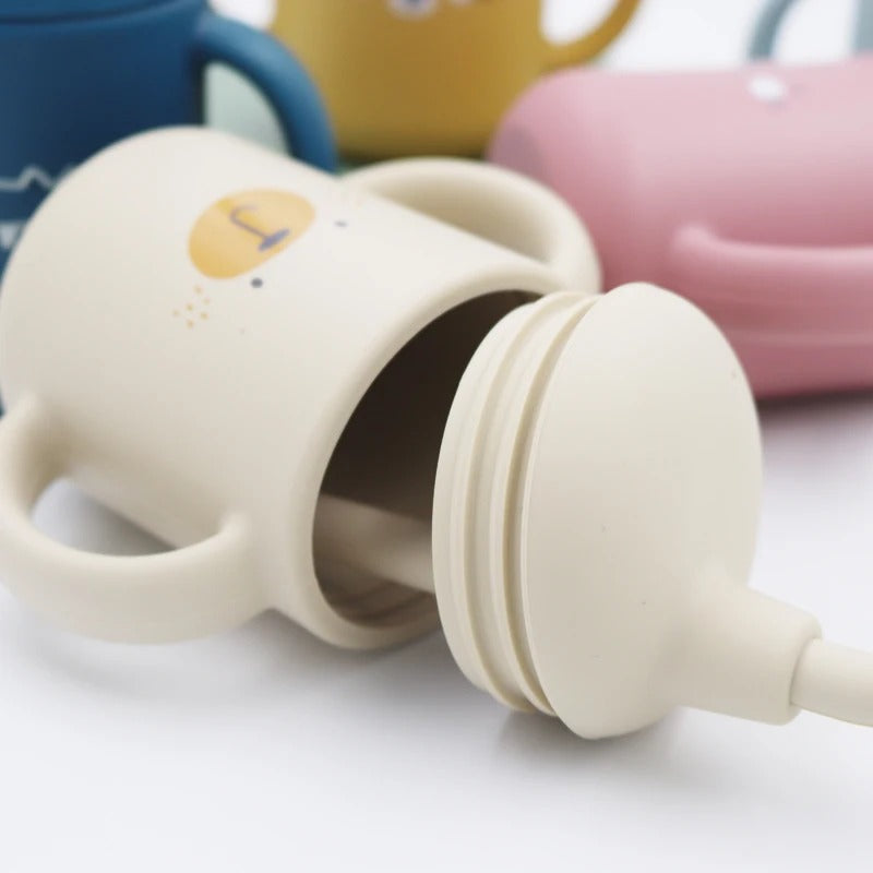 Baby Silicone Sippy Cup For Kid