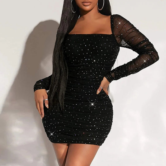 "Mia" Glitter Dress