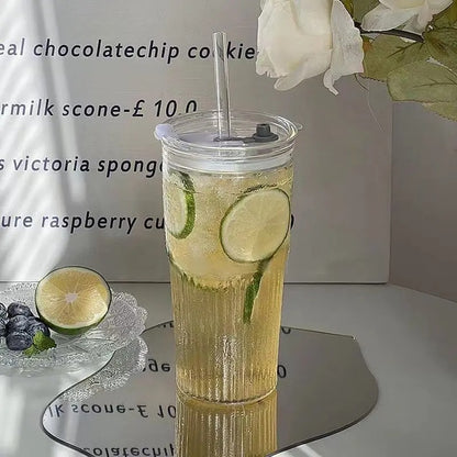 Stripe Glass Cup