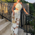 "Aisha" Boho Maxi Dress