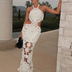 "Aisha" Boho Maxi Dress