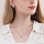 "Rose" Knot Necklace