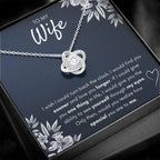 "Rose" Knot Necklace