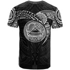 American Samoa Polynesian T-Shirt - Polynesian Tattoo Style For Men/Women