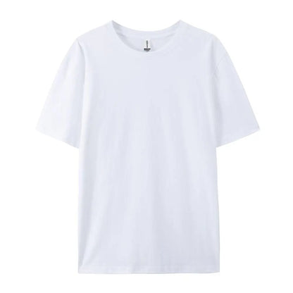 100% Cotton Solid T-Shirts For Men/Women