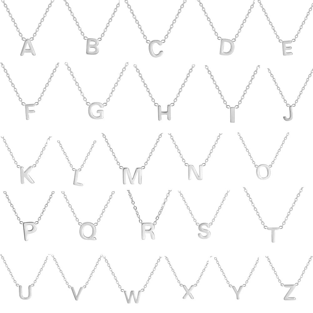 Chic Letter Pendant Necklace