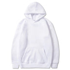 100% Cotton Solid Pullover Hoodie For Men/Women