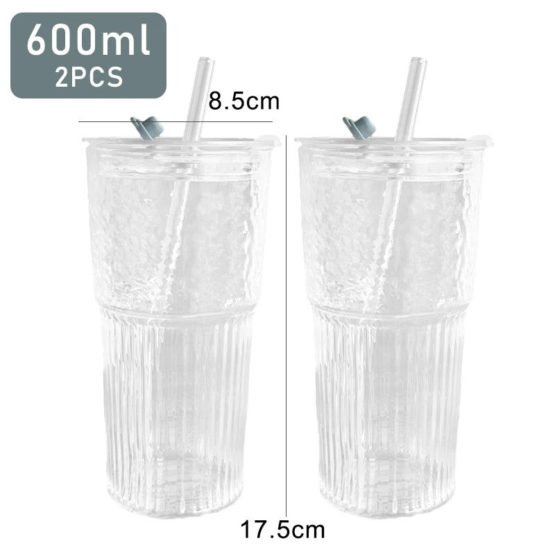 Stripe Glass Cup