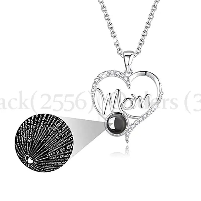 "I Love You Mom" Necklace