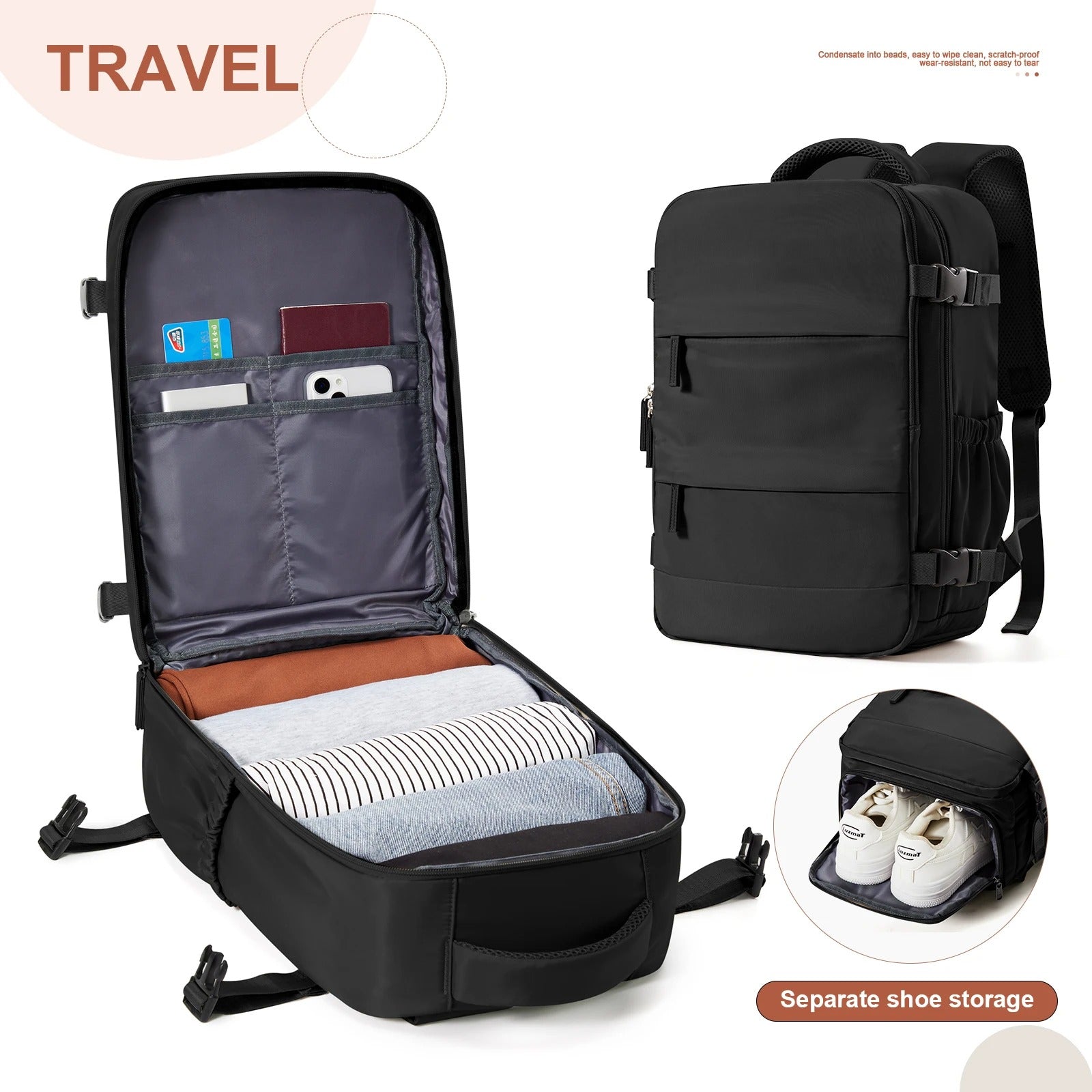 Cabin Bag Travel Backpack
