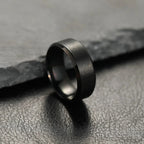 Matte Black Ring