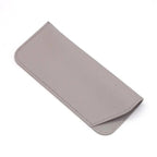 Stylish PU Leather Glasses Case – Portable Protective Pouch for Sunglasses & Eyewear