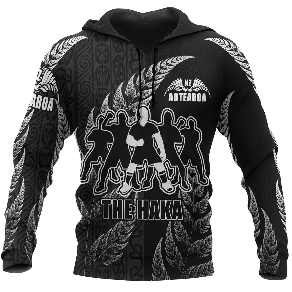 New Zealand Aotearoa The HaKa Dance Hoodie Unisex