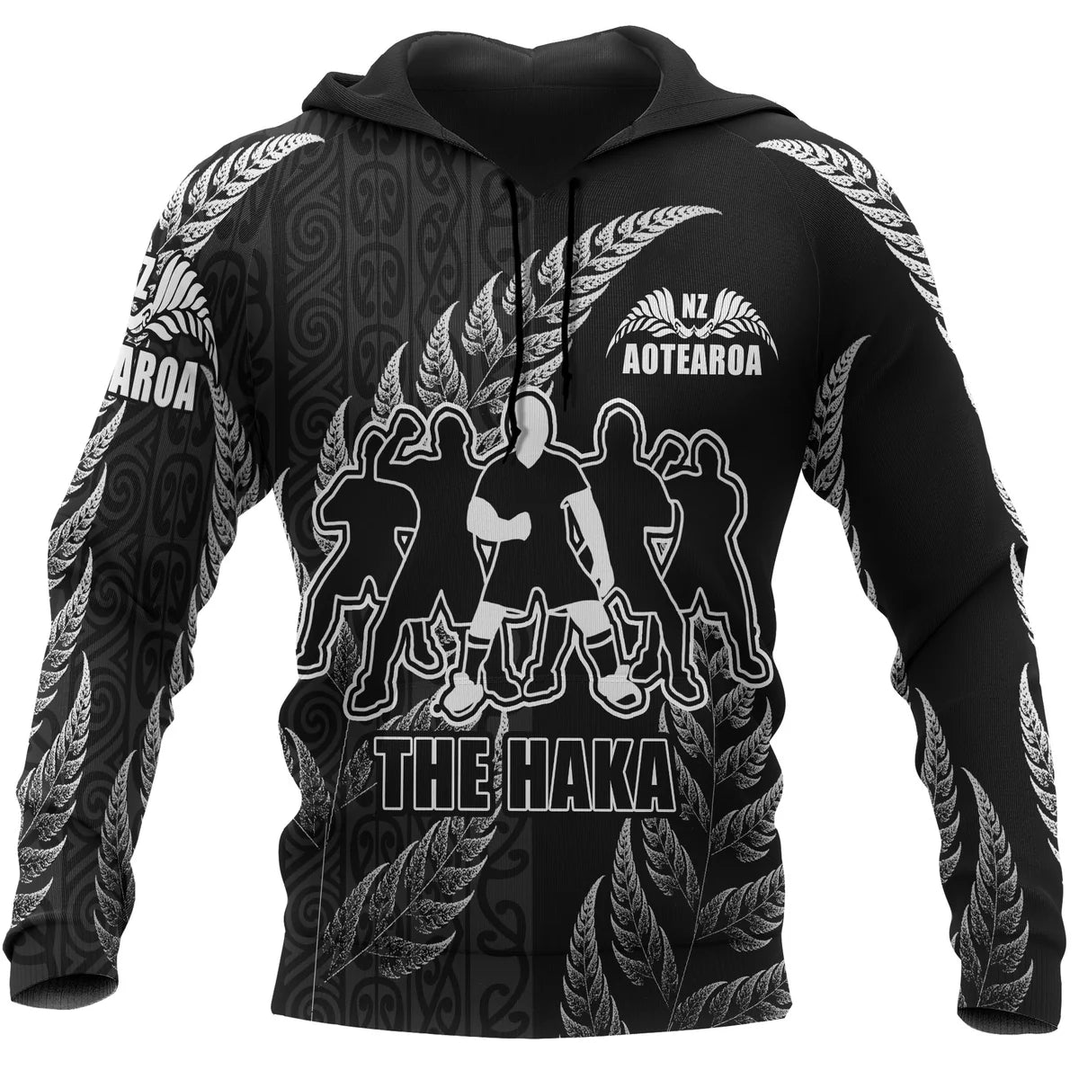 New Zealand Aotearoa The HaKa Dance Hoodie Unisex
