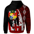 Tonga Coat Of Arms Tapa Tonga Patterns Hoodie Unisex
