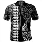 Hawaii Polo Shirt Polynesia Kakau Style - AL01