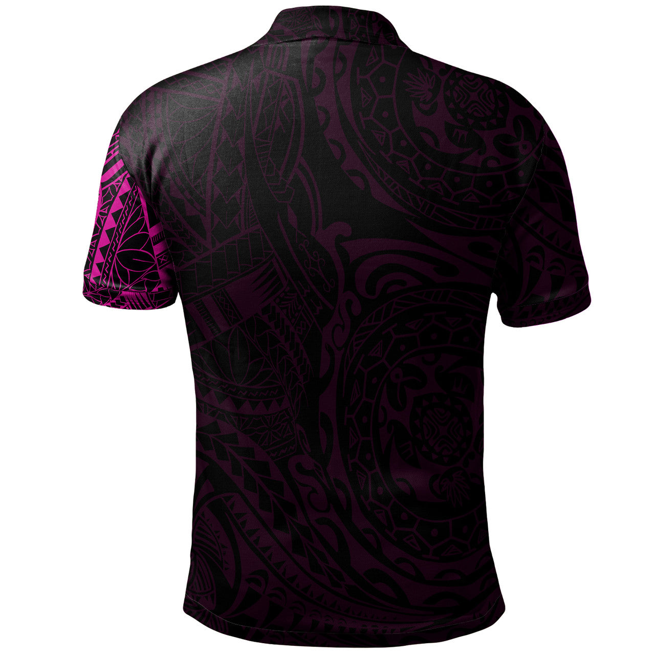 Hawaii Polynesian Polo Shirt - Kanaka Maoli Flag Polynesian Tattoo Style Special - AL01