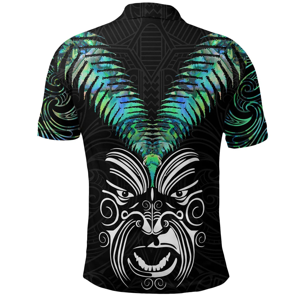 New Zealand Moko Maori Tattoo Polo Shirt Unisex