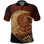 New Zealand Maori Warrior Tattoo Tangaroa Polo Shirt Unisex