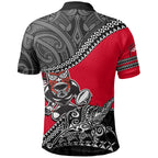 New Zealand Maori Rugby Tattoo Polo Shirt Unisex