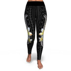 Polynesian And Plumeria Legging