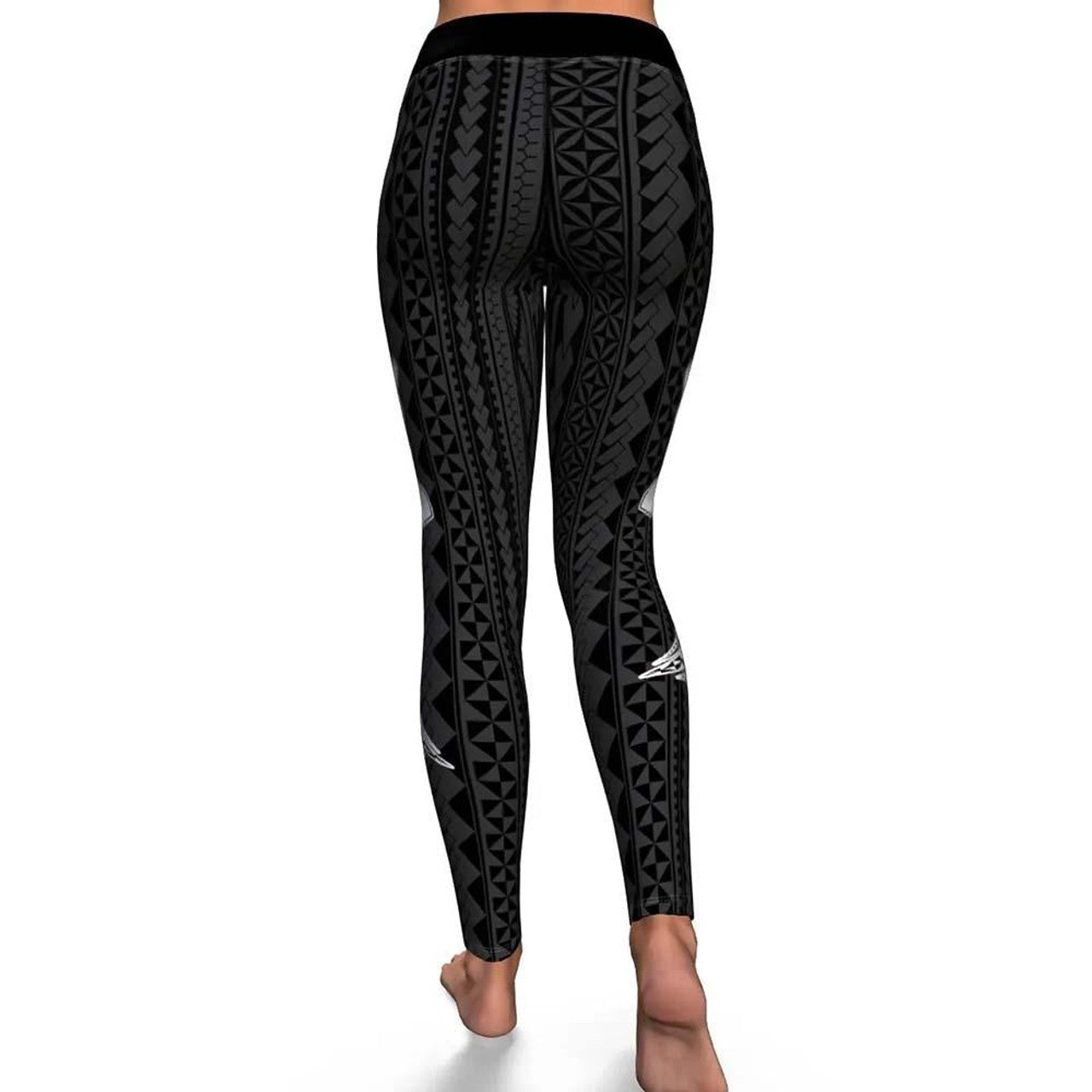 Polynesian And Plumeria Legging