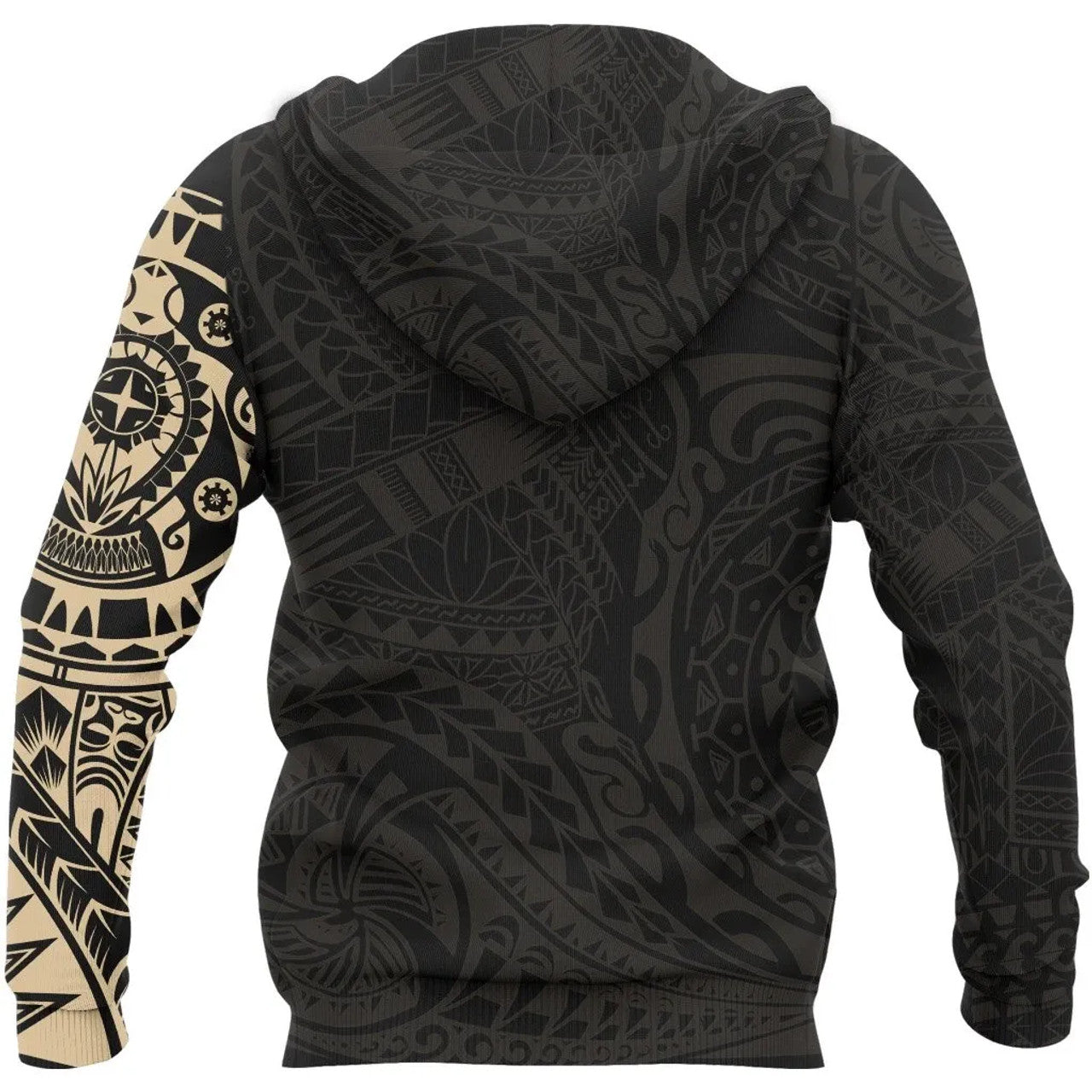 Polynesian Turtle Tattoo Special Style With Gold Color For Men/Women