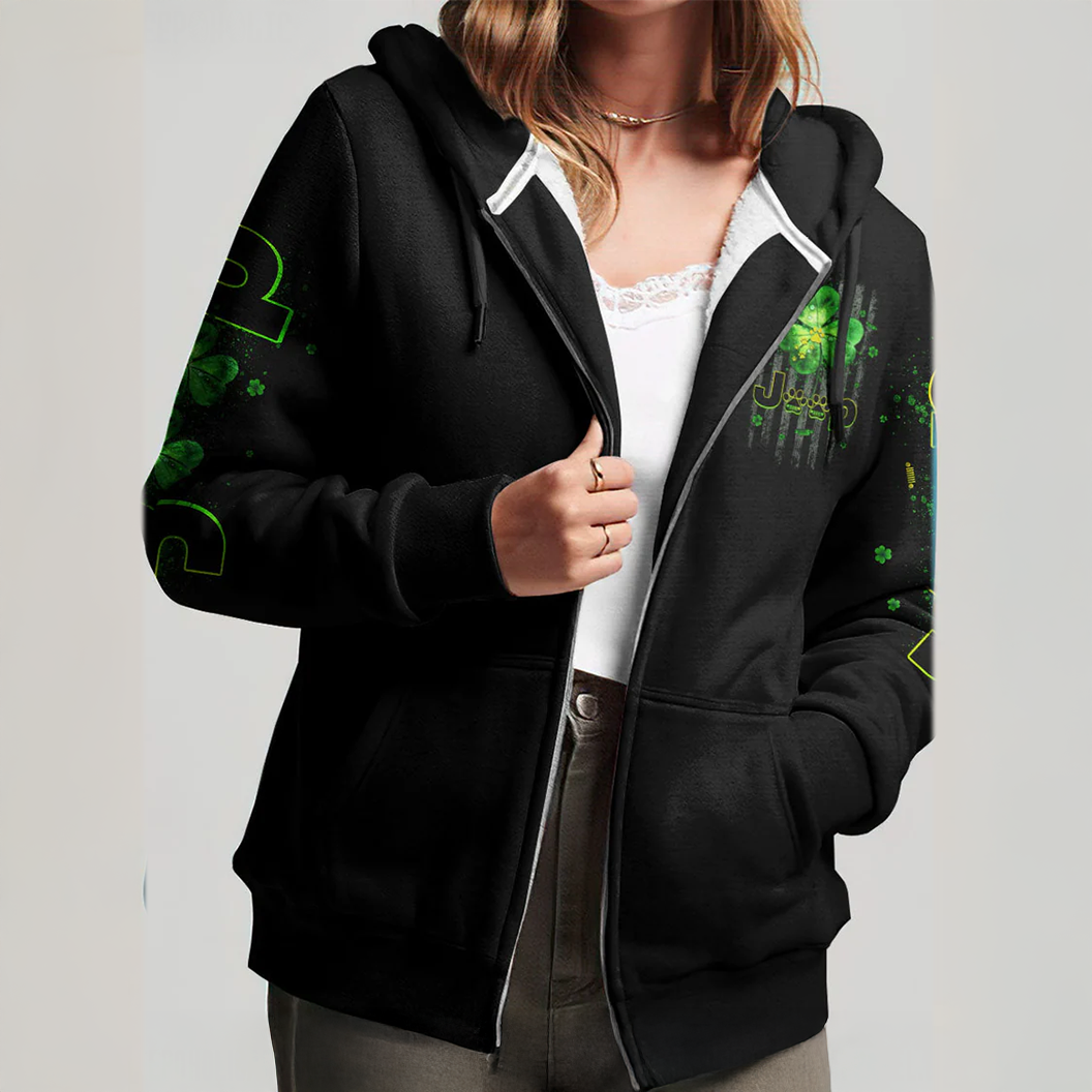 Jeep Lucky Paw Rider Hoodie