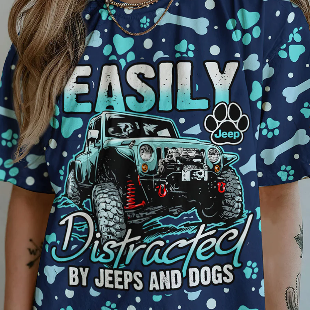 Jeep & Pup Vibes T-Shirt