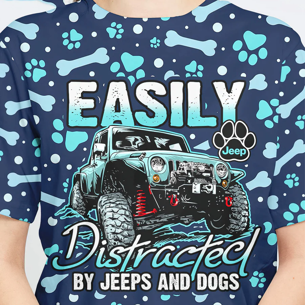 Jeep & Pup Vibes T-Shirt