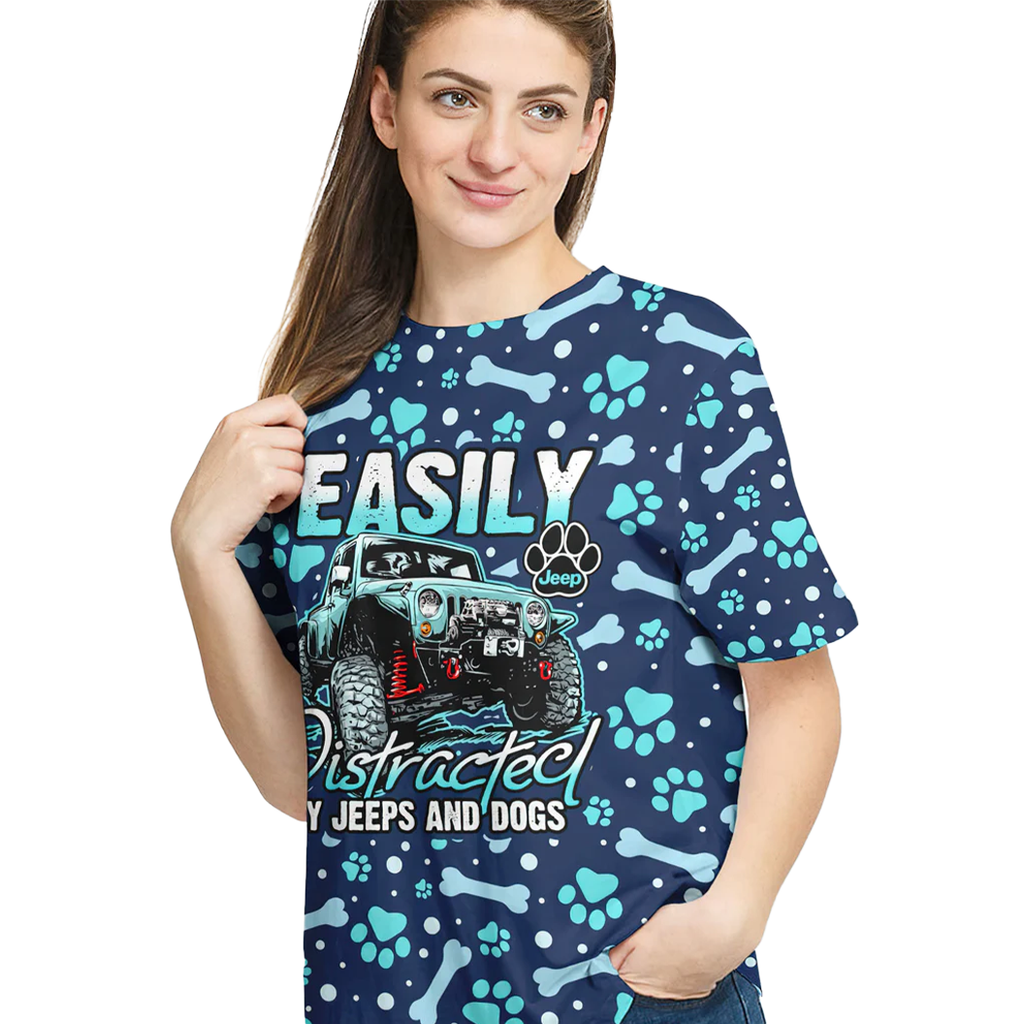 Jeep & Pup Vibes T-Shirt