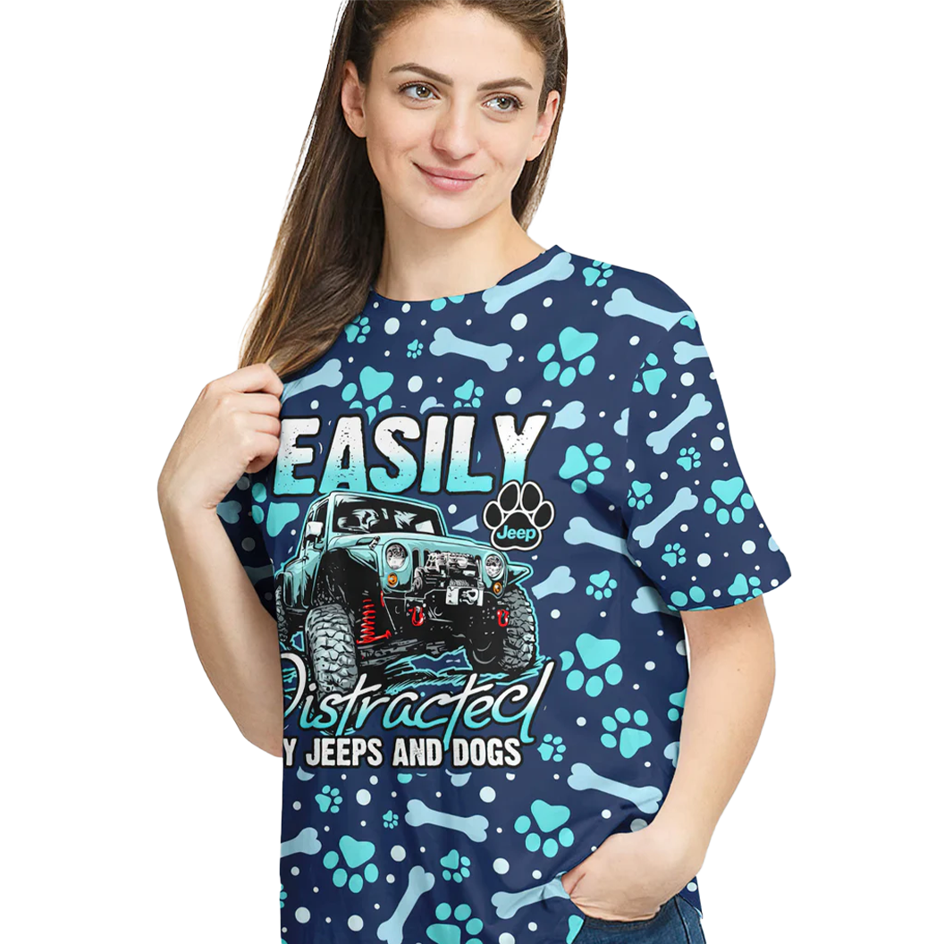 Jeep & Pup Vibes T-Shirt