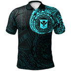Hawaii Polynesian Polo Shirt - Kanaka Maoli Flag Polynesian Tattoo Style Special - AL01