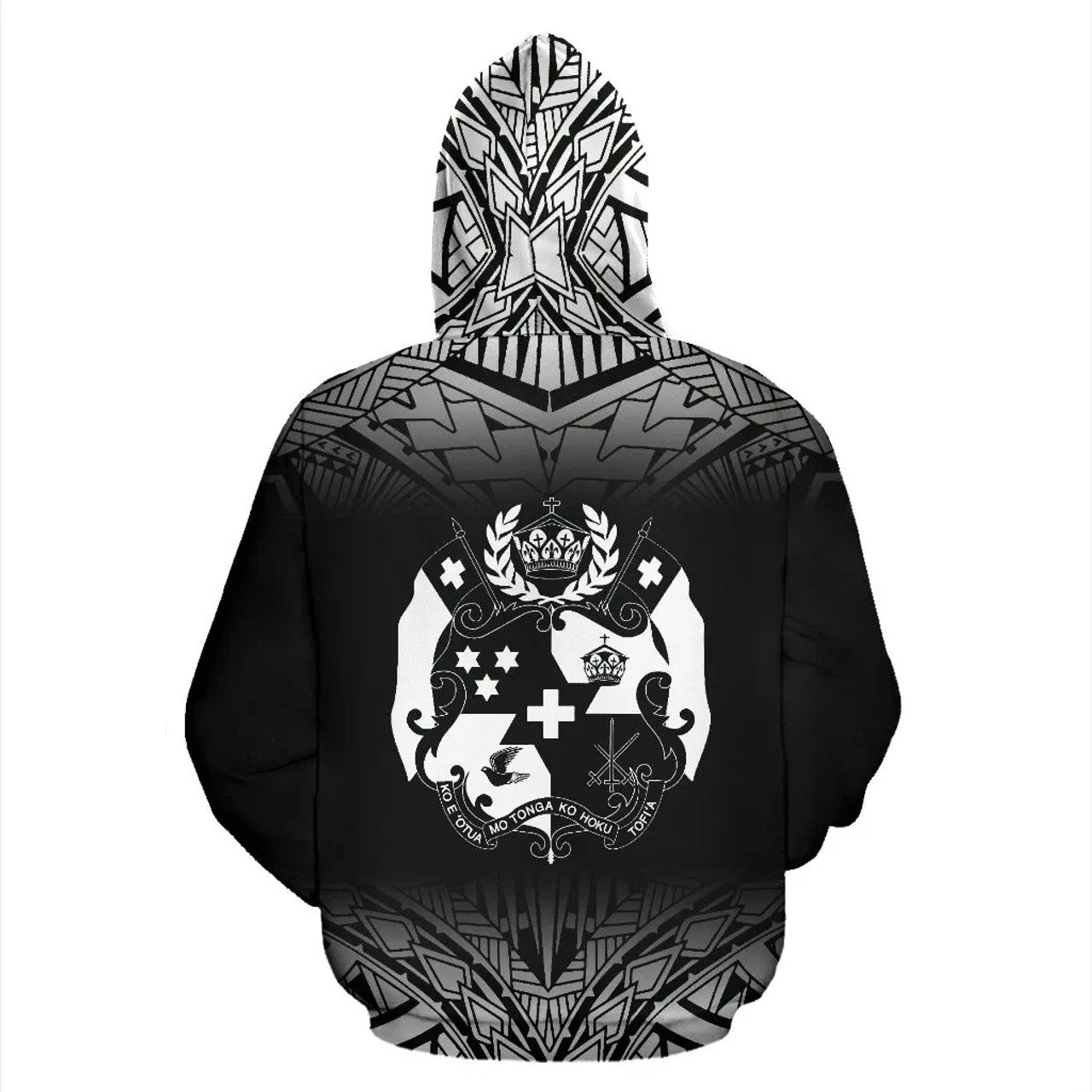 Tonga Fog Black Style Hoodie Unisex